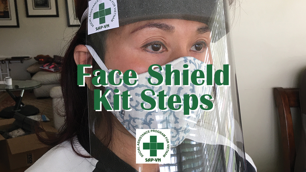 Face Shield Kit Steps
