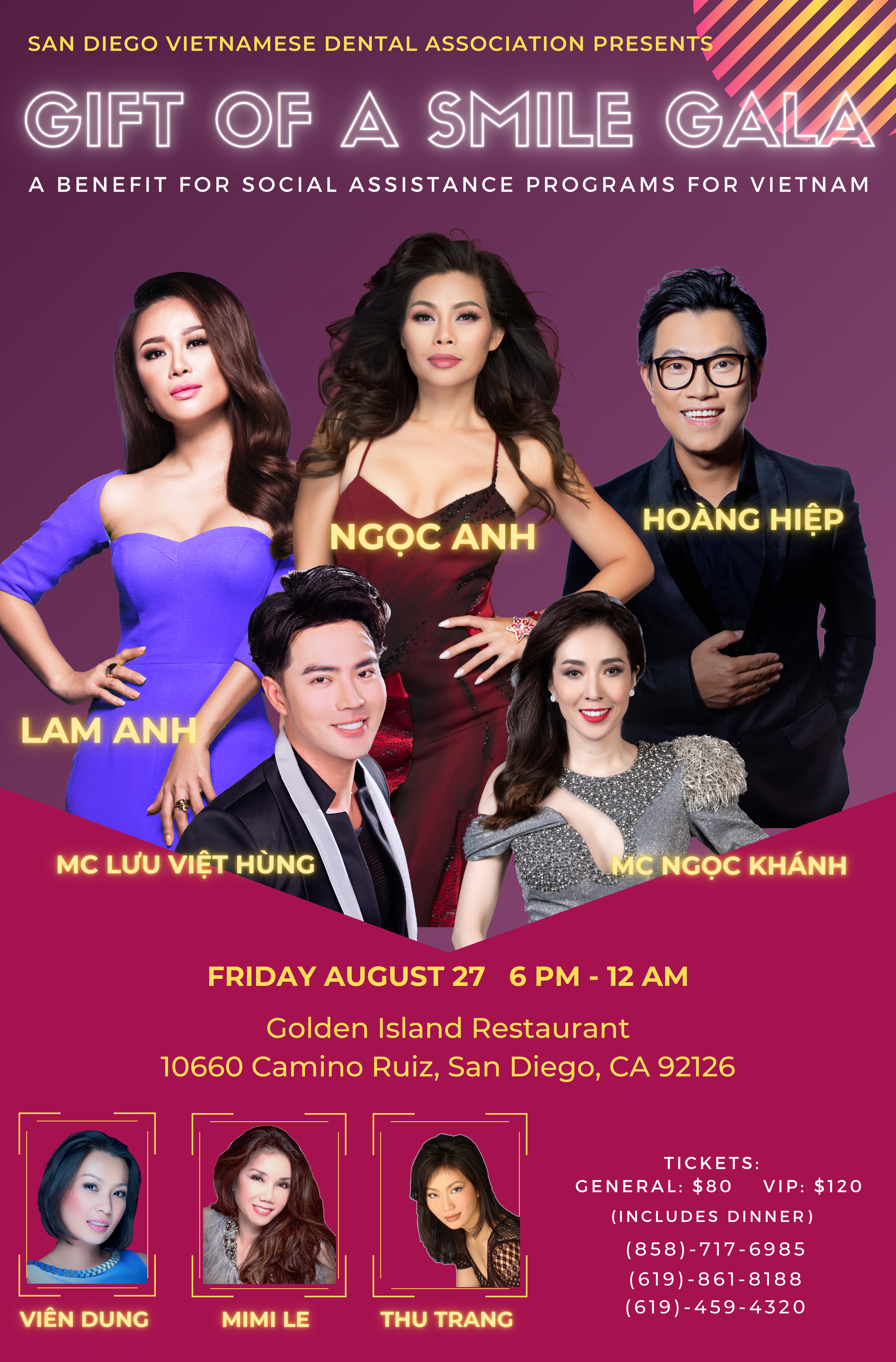 Gift of a Smile Gala (Presented by San Diego Vietnamese Dental Assoc.)