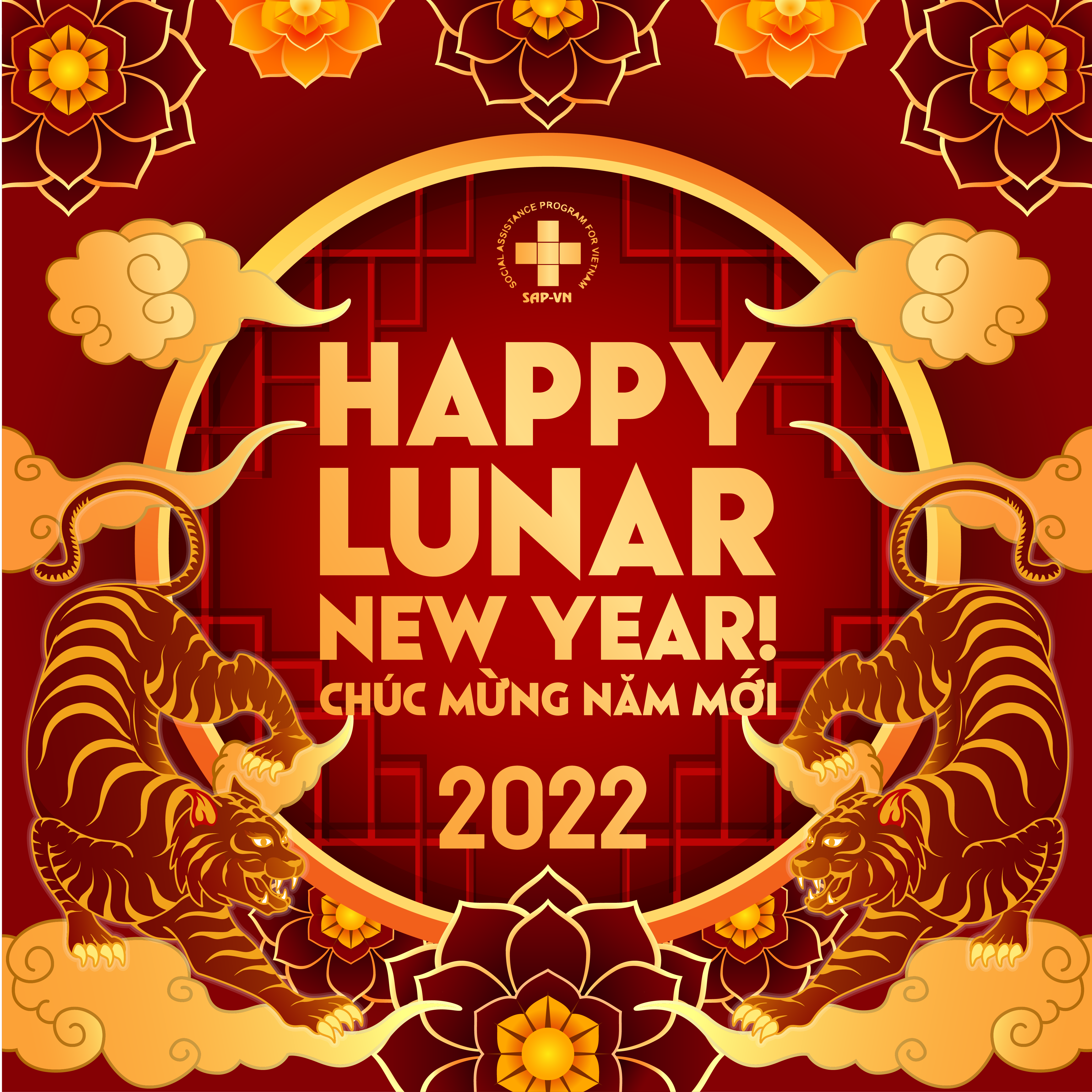 Happy Lunar New Year of The Tiger 2022