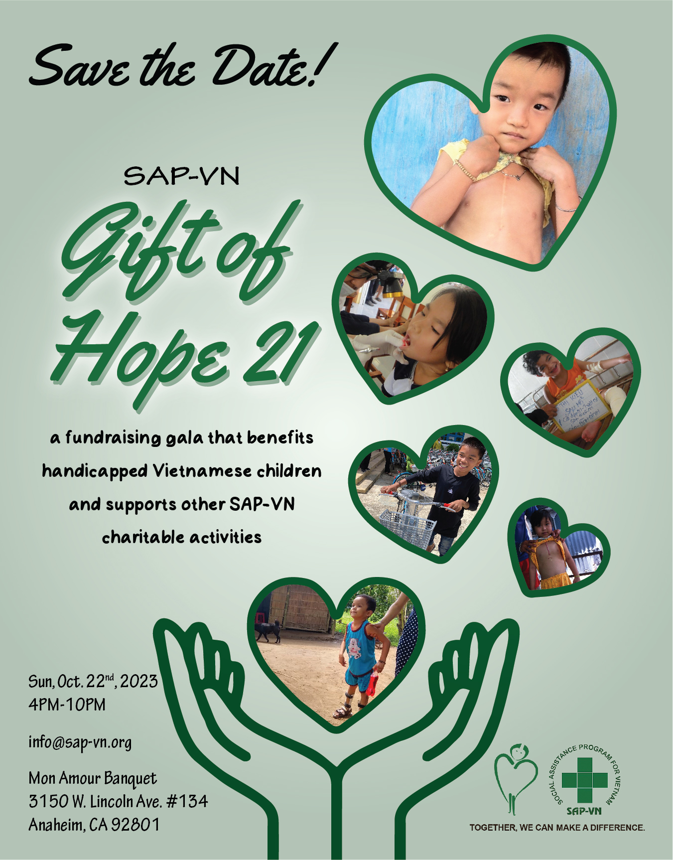 Save the Date! – Gift of Hope Gala 21 (2023)